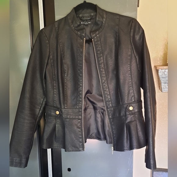 Faux Leather Moto - Picture 2 of 5